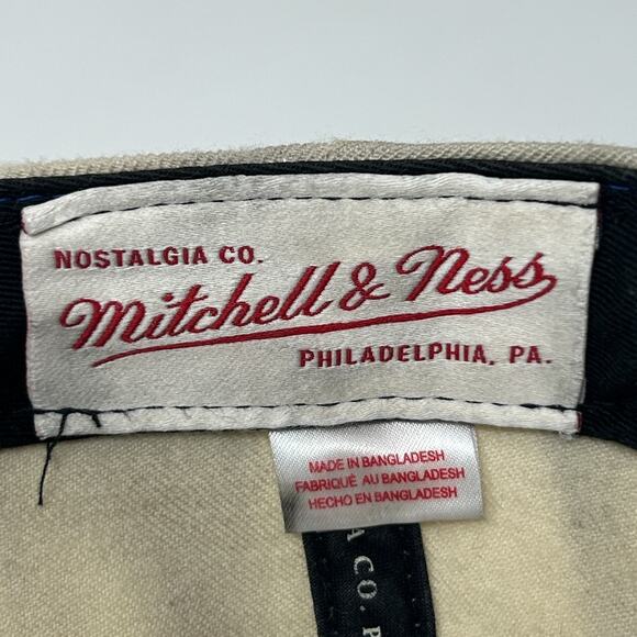 Seattle Seahawks Splash Hat Baseball Cap Mitchell and Ness Wool Snapback Blue - Picture 11 of 12